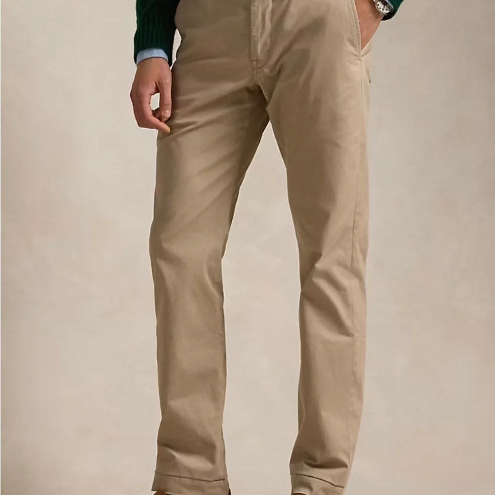Polo by Ralph Lauren Tan Chinos for Casual Elegance